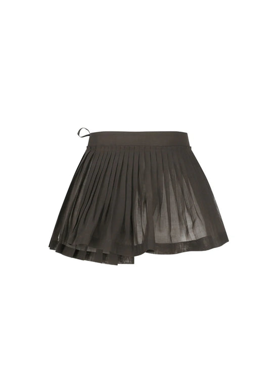 AMOMENTO pleated belt