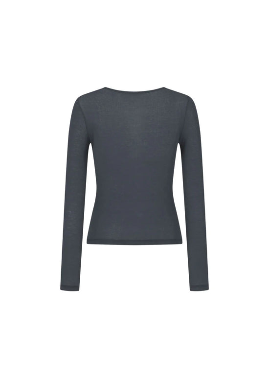 AMOMENTO round t-shirt