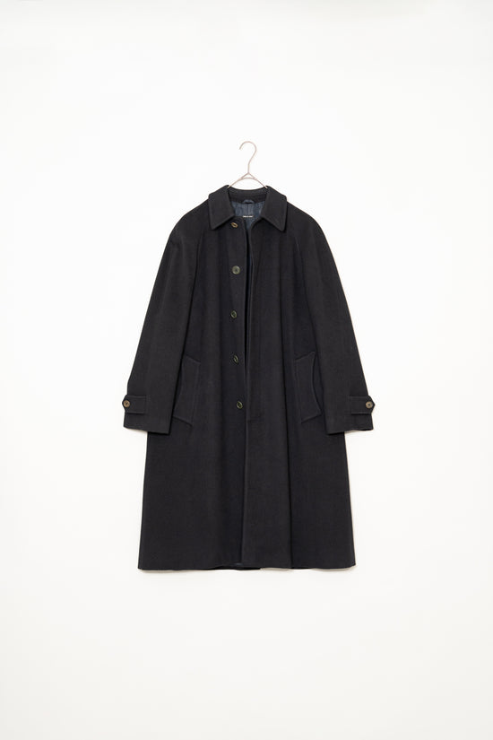 Made in ITALY GIORGIO ARMANI Cashmere Melton Wool Balmaquin Coat