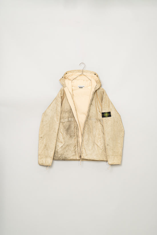 2001AW STONE ISLAND MONOFILAMENT HOODED PADDED JACKET Designed by Paul Harvey