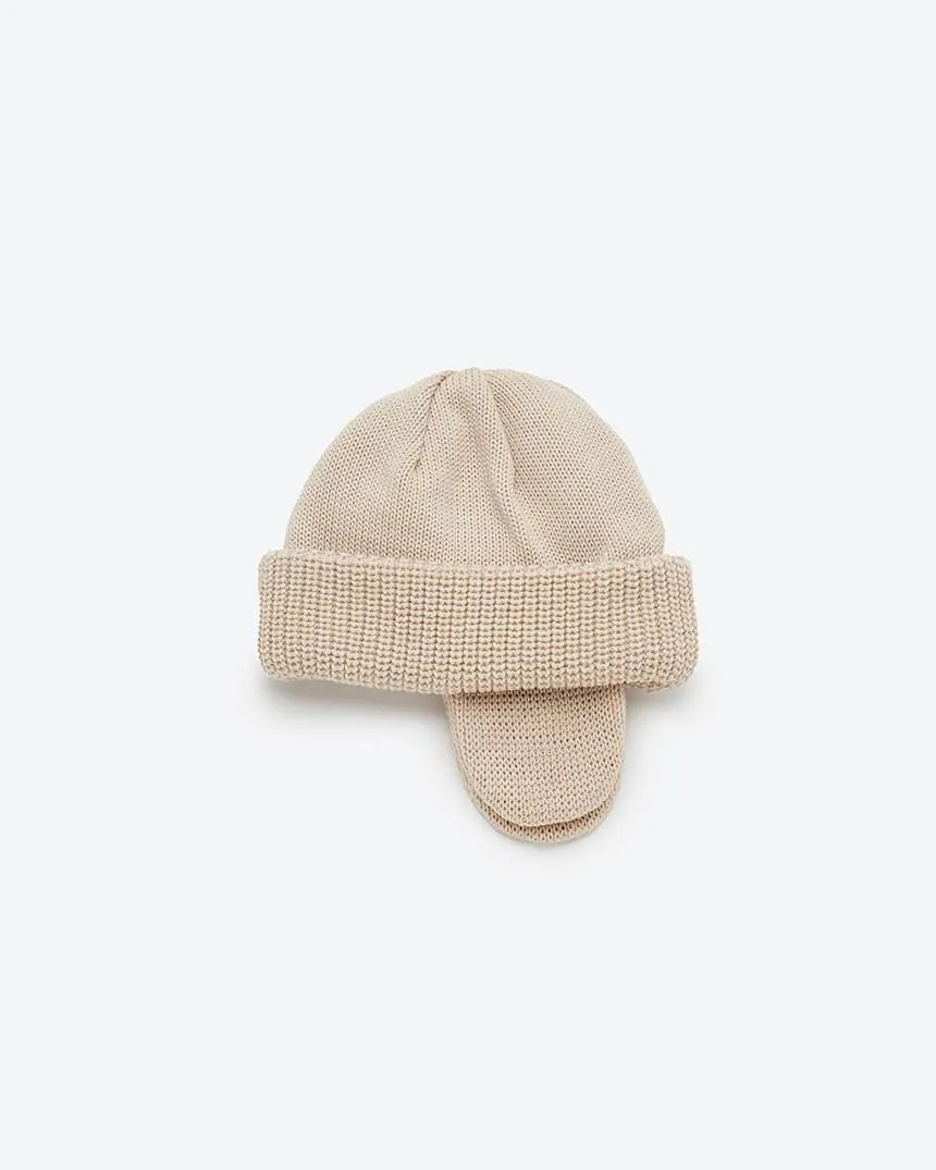 KIJIMA TAKAYUKI MERINO WOOL EAR WATCH CAP – Maison ma Manière