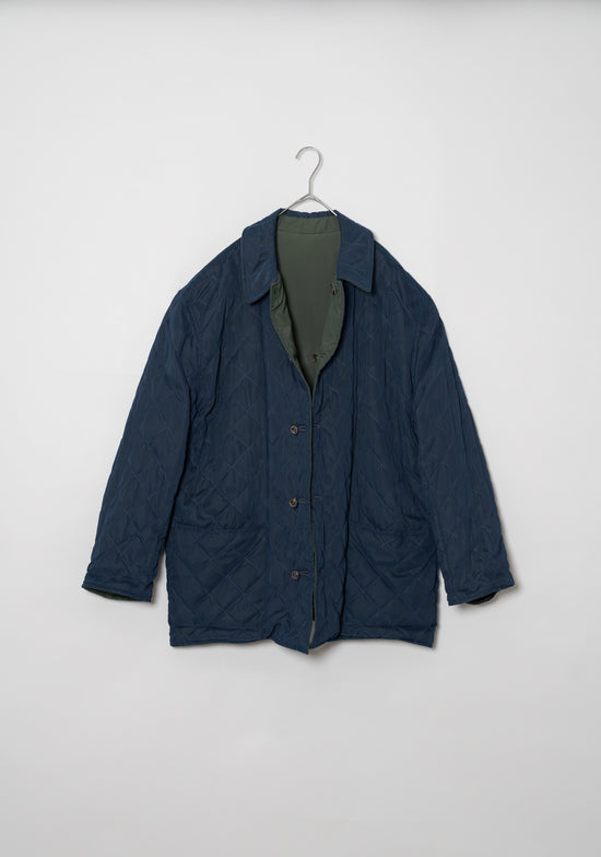 HERMES Reversible Quilt Paddock Half Coat