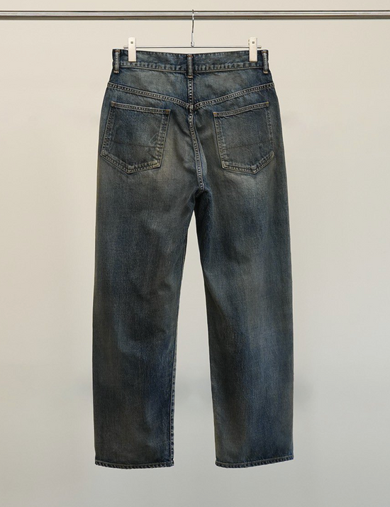 ANCELLM TAPERED 5P DENIM PANTS