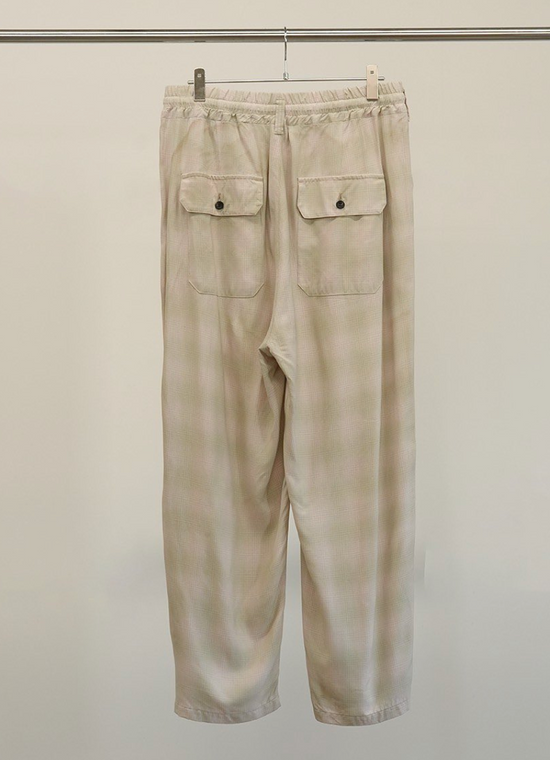 ANCELLM OMBRECHECK EASY BAKER PANTS