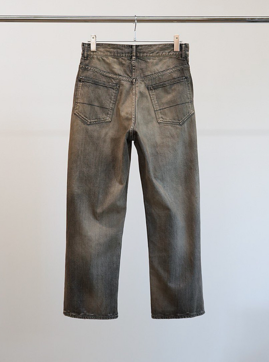 ANCELLM USED STRAIGHT 5P DENIM PANTS