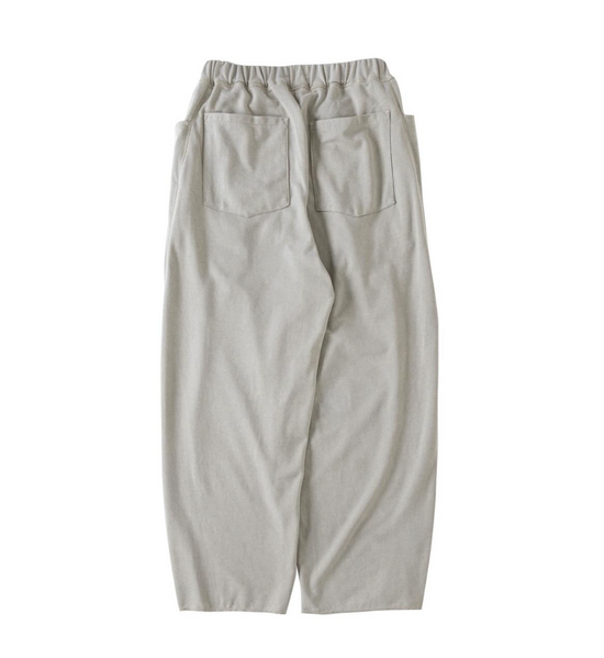 saby PIQUE TUCK EASY PANTS Stone Wash