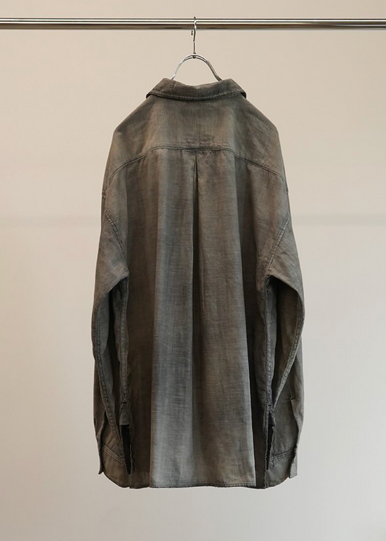 ANCELLM AGING CHAMBRAY SHIRT