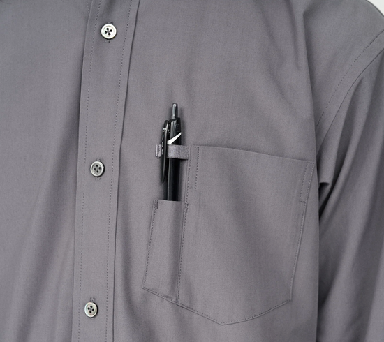Fresh Service SERVICE WORK BAND COLLAR SHIRT