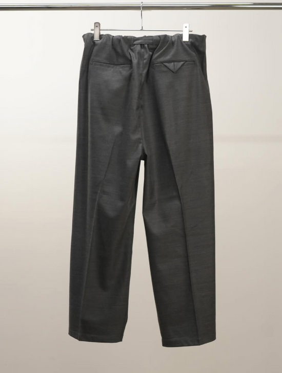 ANCELLM BACKSATIN BELTLESS SLACKS