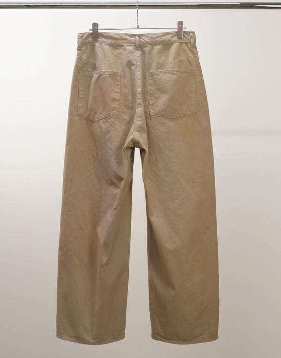 ANCELLM DENIM WIDE SLACKS