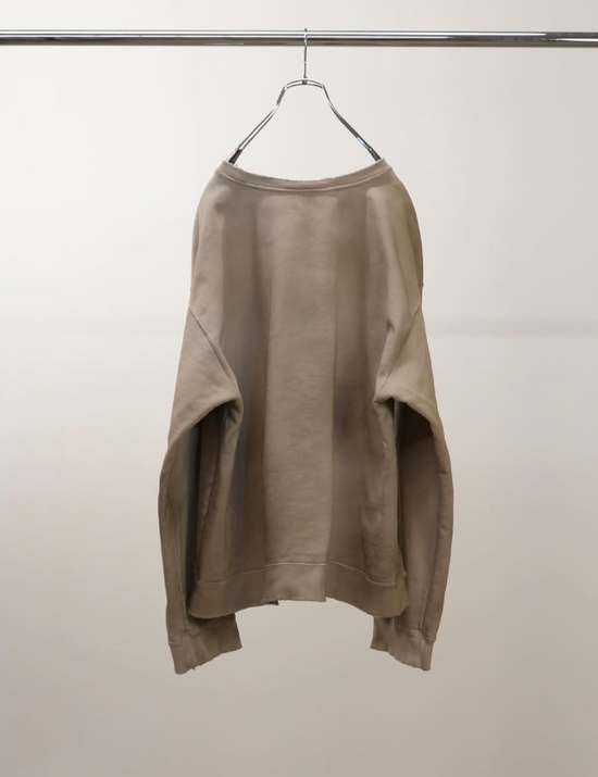 ANCELLM UNEVENNESS SWEAT SHIRT