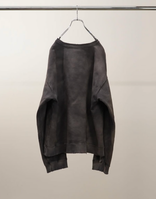 ANCELLM UNEVENNESS SWEAT SHIRT