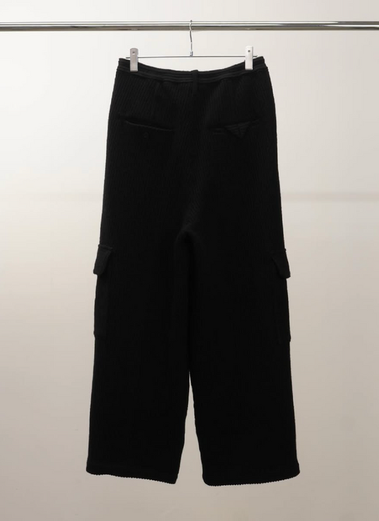 ANCELLM WOOL CORDUROY CARGO SLACKS