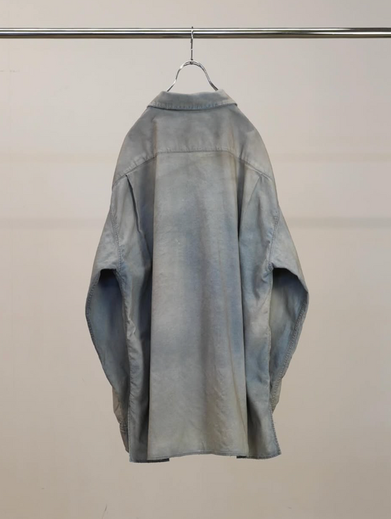 ANCELLM BRUSHSTROKE AGING SHIRT