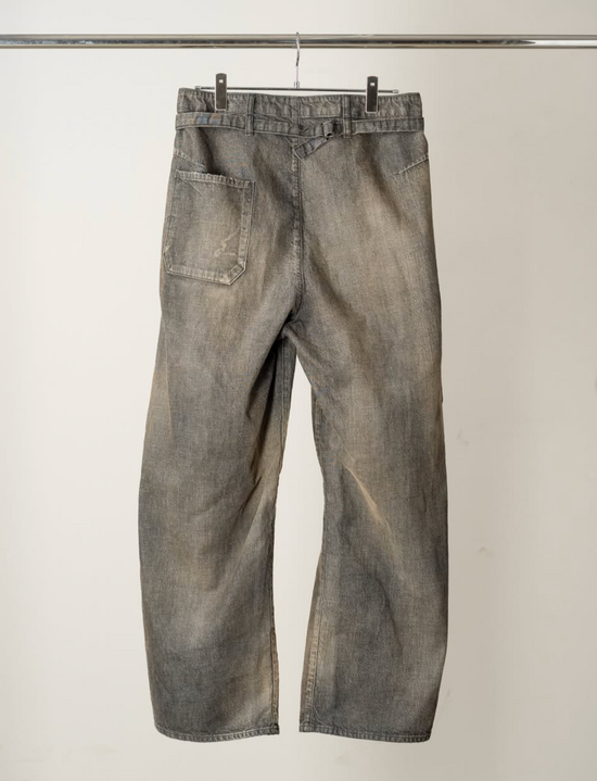 ANCELLM DENIM PAINTER PANTS