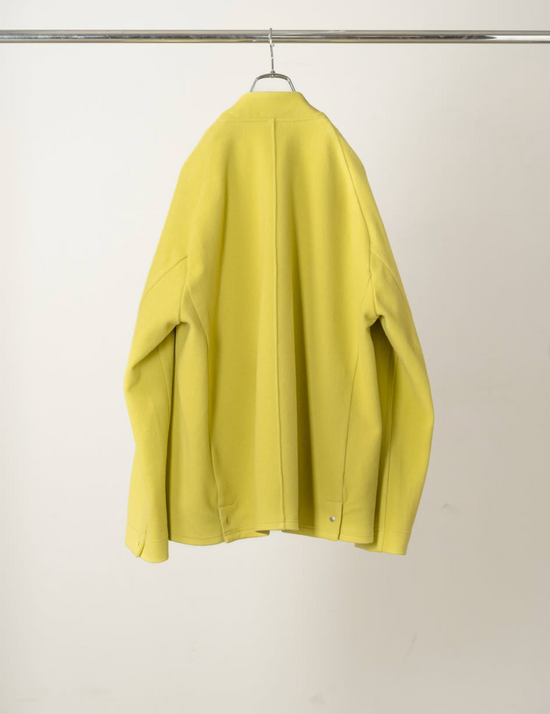 ANCELLM W/CA NO COLLAR DOUBLE JACKET
