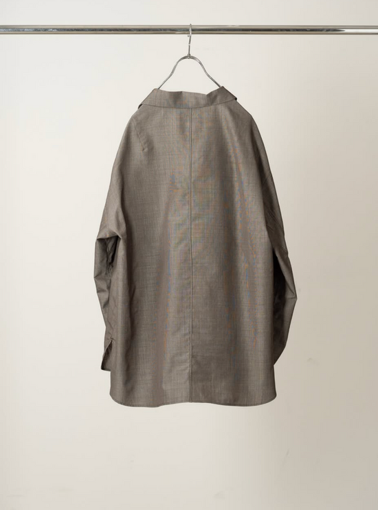 ANCELLM WOOL HAKEME TAILORED SHIRT