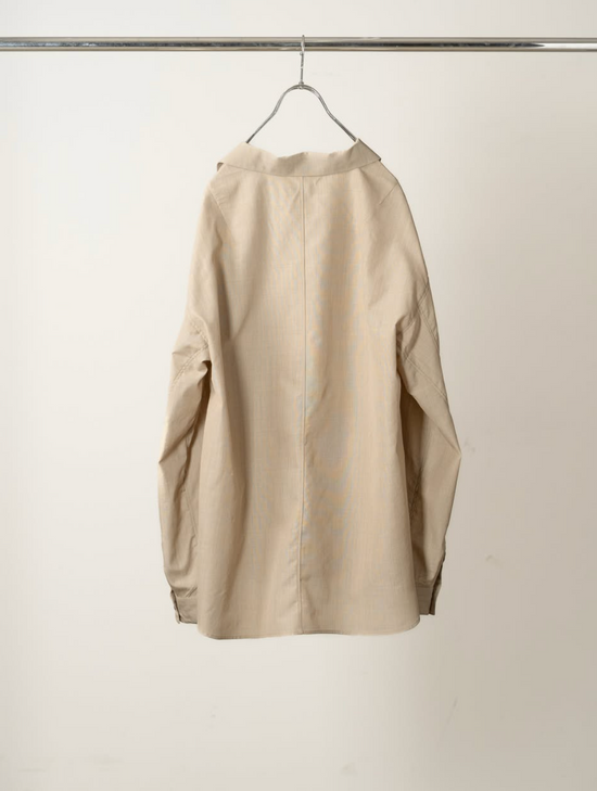ANCELLM WOOL HAKEME TAILORED SHIRT