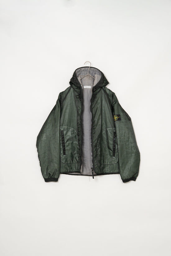 2002AW Stone Island Monofilament Hooded Padded Jacket Designed by Paul Harvey
