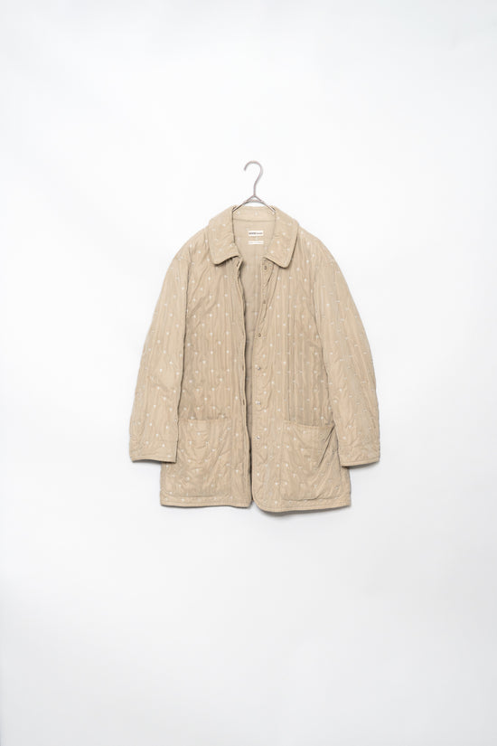 HERMES by Martin margiela Paddock COAT Beige 40