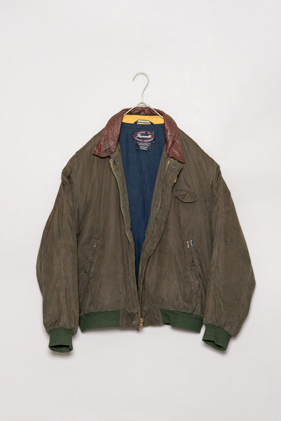 1990s FACONNABLE Leather Collar Swing Top