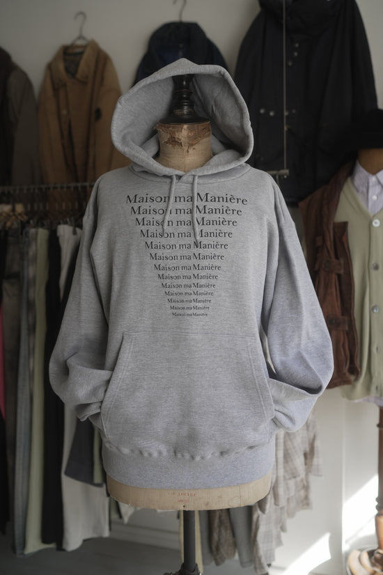 MAISON MA MANIERE LOGO PARKA