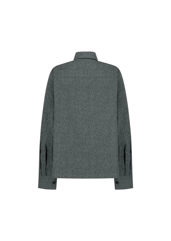 AMOMENTO FLORAL BASIC SHIRT