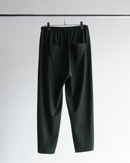 WOOL JERSEY STRAIGHT PANTS