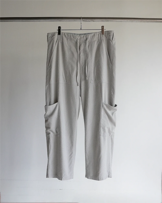 SILK SUEDE BAKER CARGO PANTS