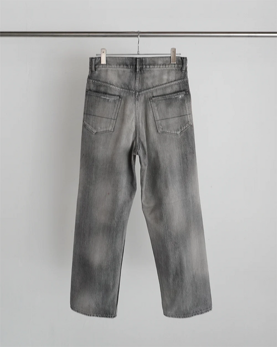 CRASH SELVEDGE DENIM STRAIGHT 5P PANTS
