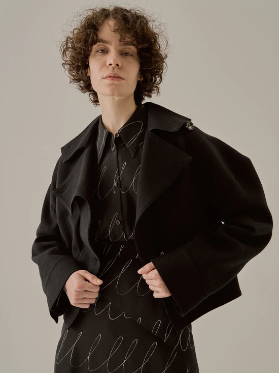 AKIRANAKA Rosanna blouson BK