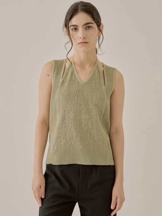 AKIRANAKA Ernesta knit camisole KH