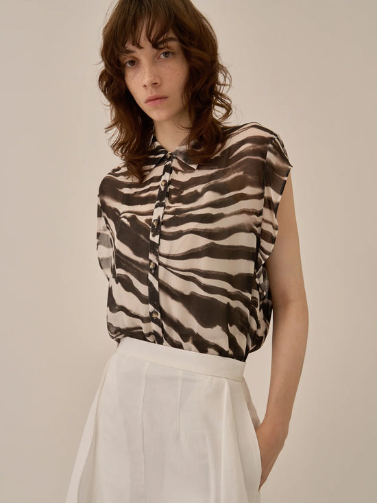 AKIRANAKA Earth Pallet shirt BK