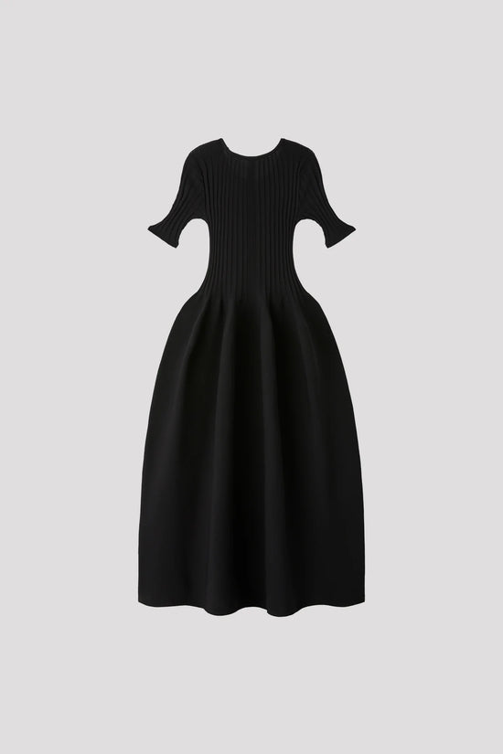 CFCL POTTERY SHORT SLEEVE DRESS