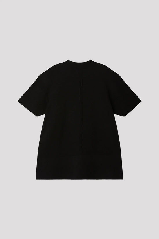 CFCL GARTER MOCKNECK SHORT SLEEVE TEE SHIRT