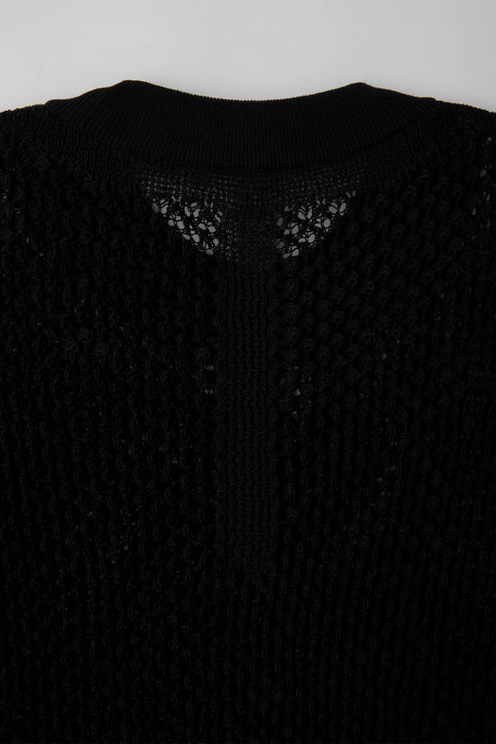 CFCL TC LATTICE SHORT SLEEVE TOP