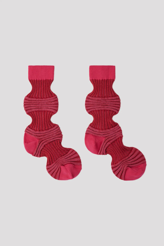 CFCL GARTER RIB SOCKS