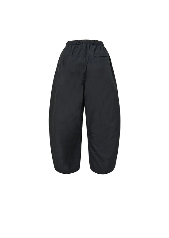 AMOMENTO drawstring wide fatigue pants