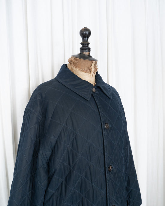 HERMÈS Paris Diamond Quilted Paddock Jacket Made in France