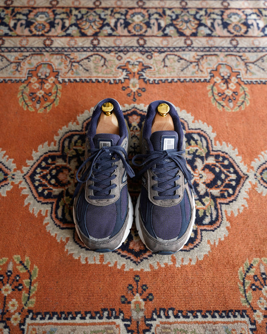 NEW BALANCE 990V4 BROWN×NAVY 26.5CM U.S.A.