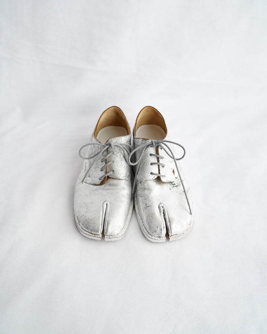 Maison Martin Margiela TABI Silver Coating shose