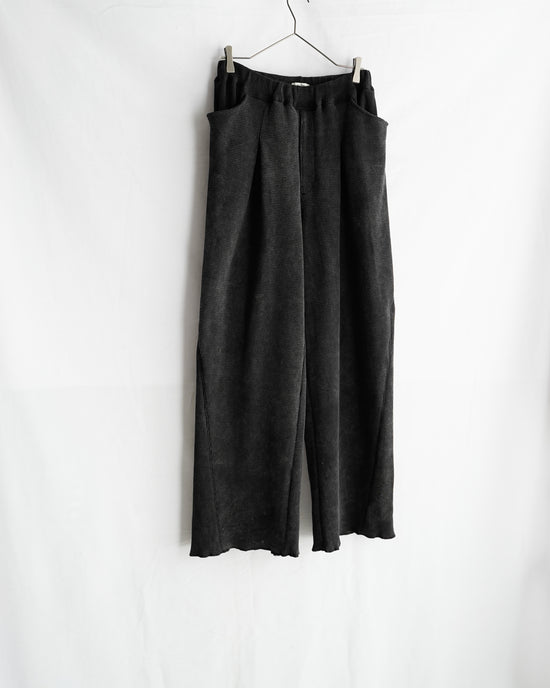 WAFFLE EASY PANTS - Pigment Stone Wash -