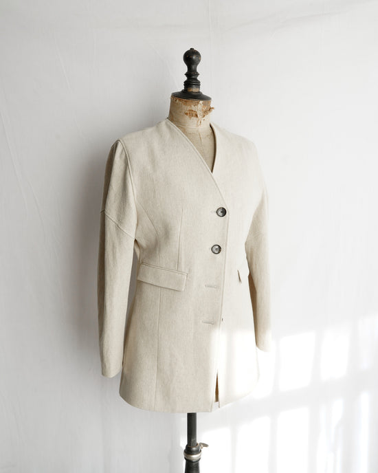 AKIRANAKA Helena cotton linen jacket
