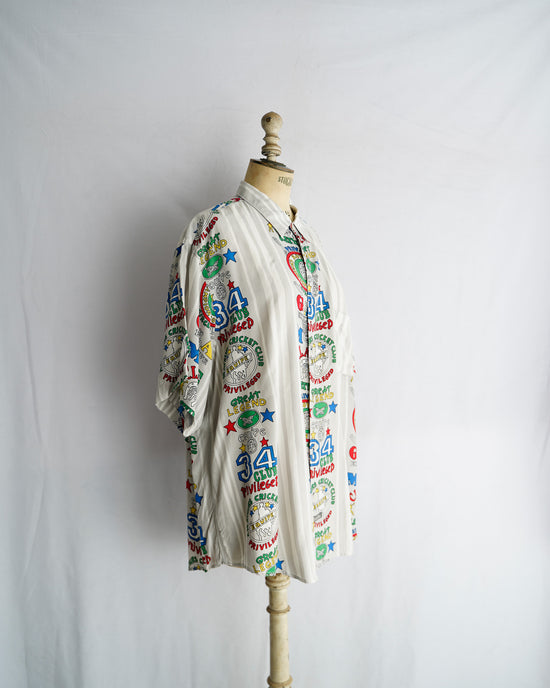 Castelbajac Made in ITALY S/S Rayon shirt