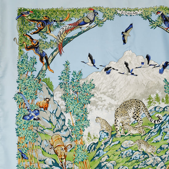 HERMES カレ90 ”四川省 SICHUAN”