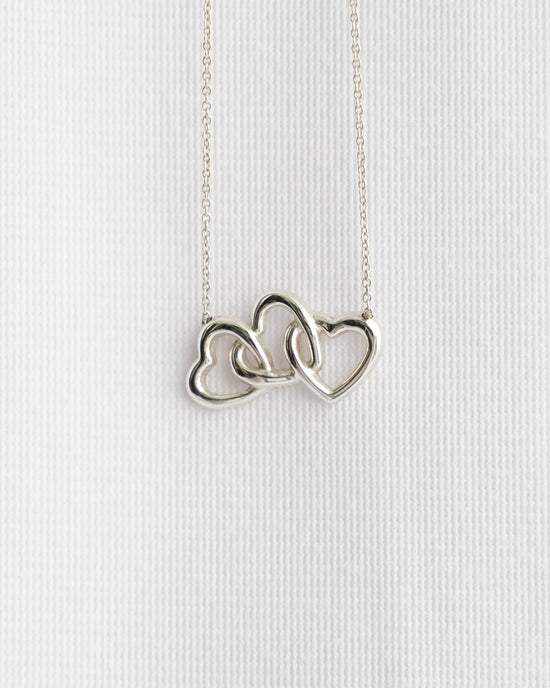 Tiffany &Co. triple heart necklace