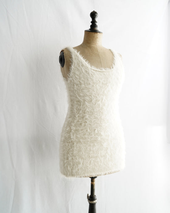 SHAGGY KNIT DRESS