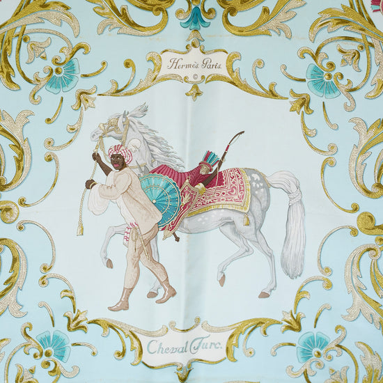 HERMES カレ90 "Cheval Turc"