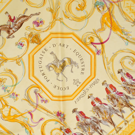 HERMES カレ90 "Ecole Portugaise d&