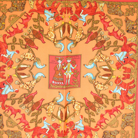 HERMES カレ90 "EARLY AMERICA"